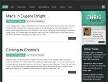 Tablet Screenshot of chrishayes-music.com